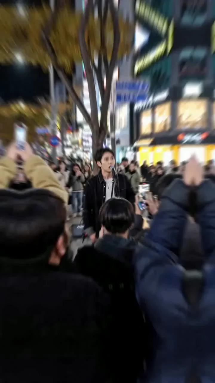 거리 버스킹 화제의 순간