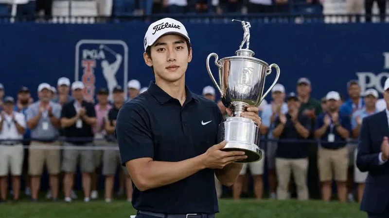 골프대회 우승!