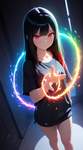 masterpiece, best_quality, amazing_quality, very_aesthetic, absurdres, newest, 1girl, black hair, cl